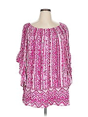Terra & Sky 3/4 Sleeve Blouse