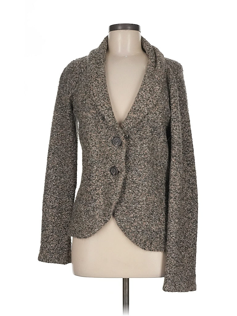 Pre-owned Cabi Cardigan Sweater In Gray