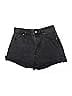 Rolla's 100% Cotton Black Denim Shorts Size 24 waist - photo 1