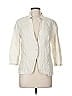 Chico's 100% Linen Ivory Blazer Size Med (1) - photo 1