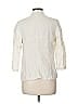 Chico's 100% Linen Ivory Blazer Size Med (1) - photo 2