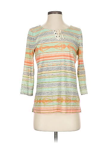 Lauren Jeans Co. 3/4 Sleeve T-Shirt (view 1)