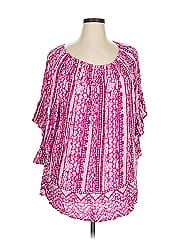 Terra & Sky 3/4 Sleeve Blouse