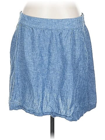 Ann Taylor LOFT Outlet Denim Skirt (view 1)