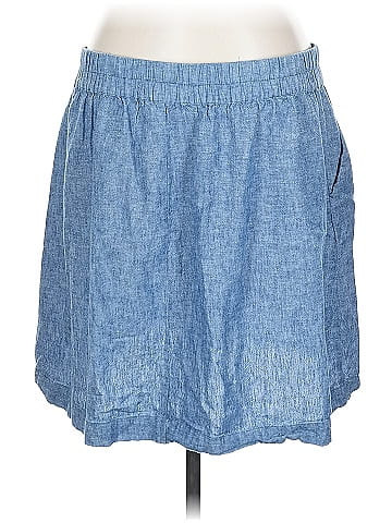 Ann Taylor LOFT Outlet Denim Skirt (view 2)