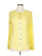 Worth New York Long Sleeve Silk Top