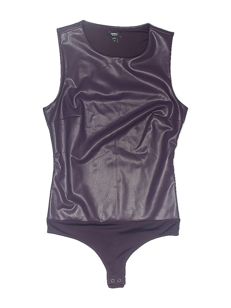 Pre-owned Express Bodysuit In Purple