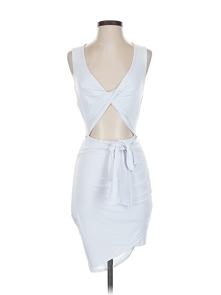 Akira White Cocktail Dress Size S - photo 1