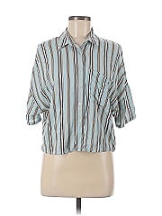 Pull&Bear 3/4 Sleeve Button Down Shirt