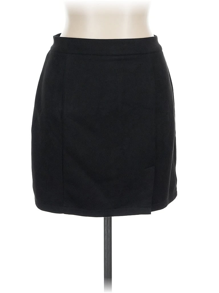 Pre-owned Unbranded Casual Skirt In Black