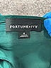 Fortune + Ivy 100% Polyester Green Long Sleeve Blouse Size M - photo 4