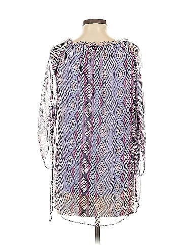 Ella Moss 3/4 Sleeve Silk Top (view 2)