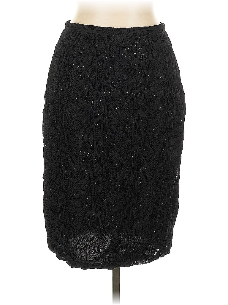 Click to view more detailed imagery on our partner's website Pre-owned Due Per Due Formal Skirt In Black