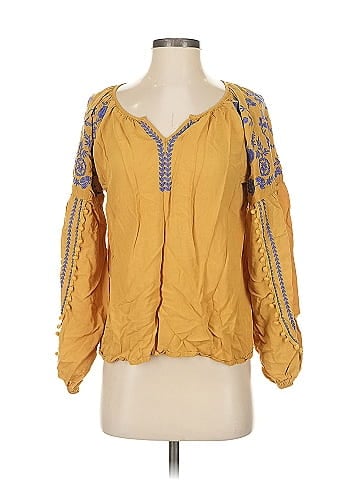 Solitaire Long Sleeve Blouse (view 1)