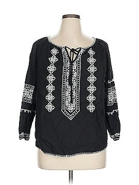 Karen Kane 3/4 Sleeve Blouse