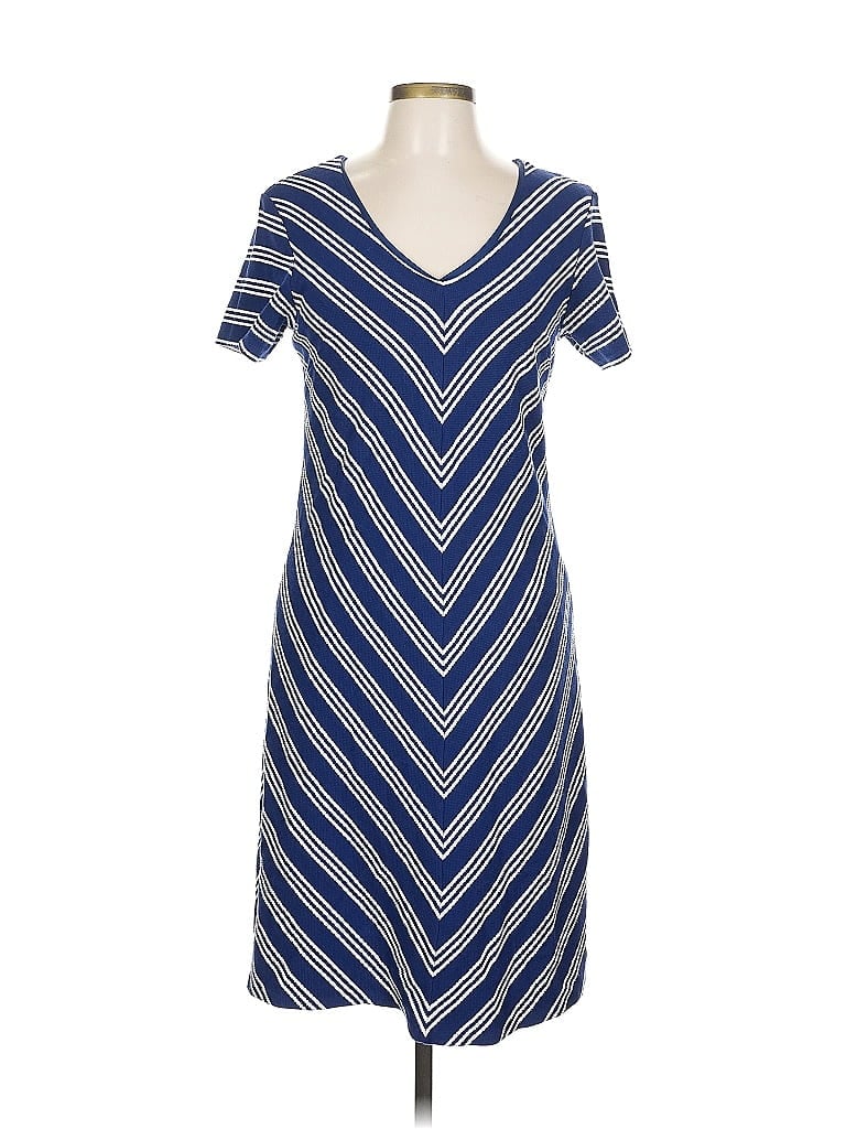 Pre-owned Lark & Ro Casual Dress In Blue