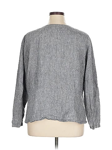 Flax Long Sleeve Blouse (view 2)