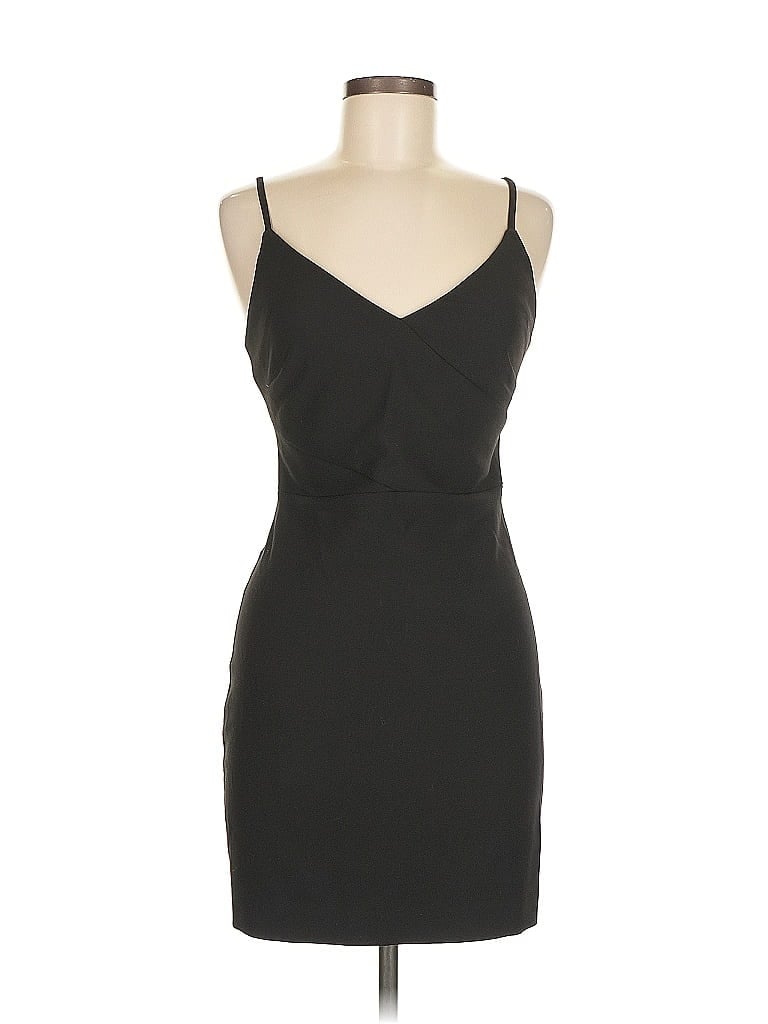 Likely Solid Black Cocktail Dress Size 6 - photo 1