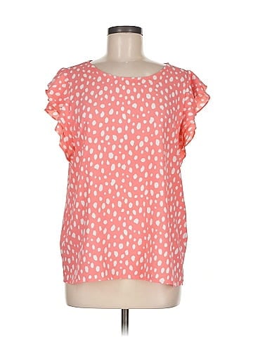 Les Amis Short Sleeve Blouse (view 1)