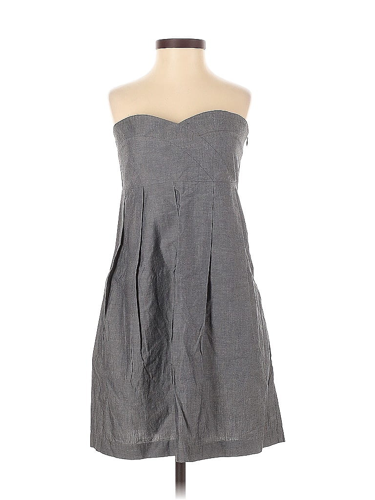 Pre-owned Geren Ford Cocktail Dress In Gray