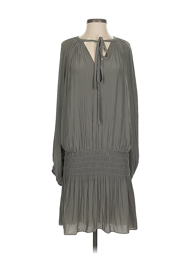 Pre-owned Ramy Brook Casual Dress In Gray