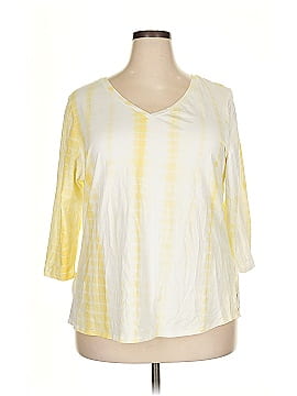 Belle By Kim Gravel 3/4 Sleeve T Shirt