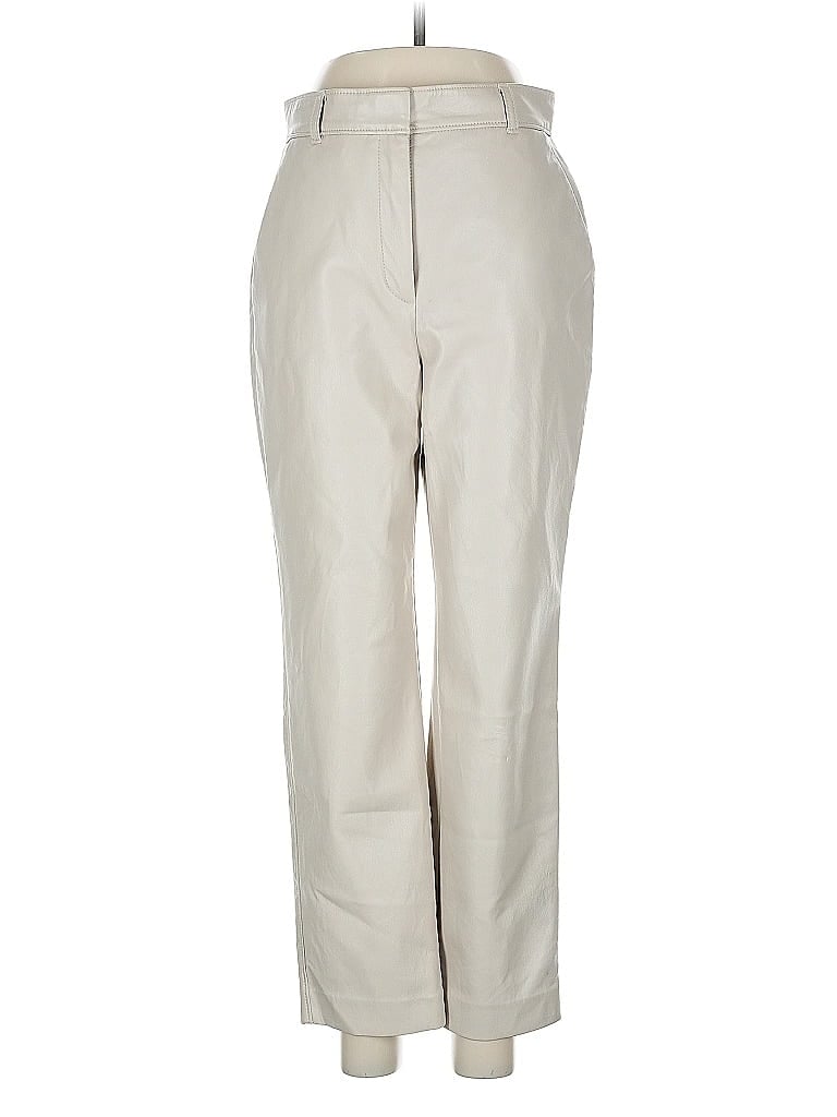 Pre-owned Babaton Casual Pants In White