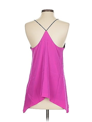 Milly Sleeveless Silk Top (view 2)