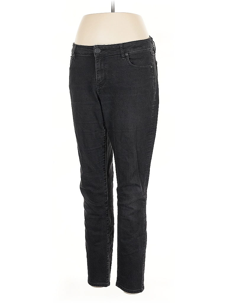 Pre-owned Ann Taylor Loft Jeans In Black