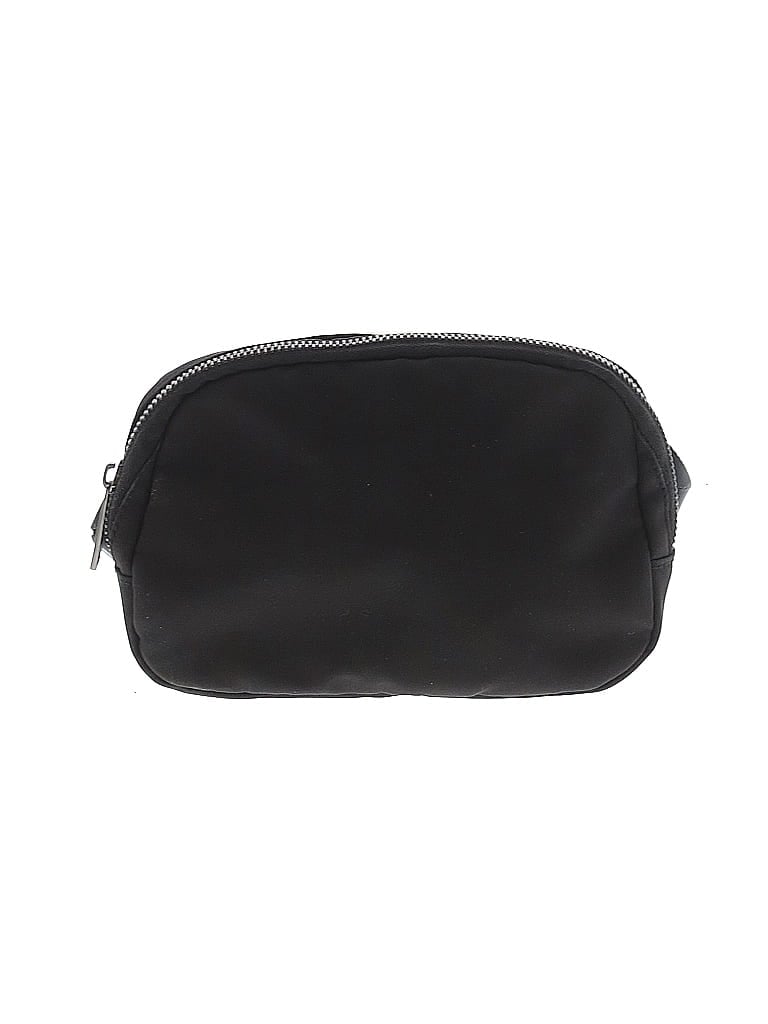Unbranded Solid Black Belt Bag One size - photo 1