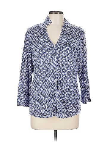 J. McLaughlin 3/4 Sleeve Button-Down Shirt (view 1)