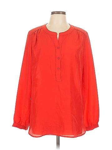 Anne Klein Long Sleeve Blouse (view 1)