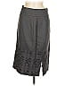 Magaschoni Gray Formal Skirt Size 6 - photo 1