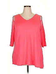 Belle By Kim Gravel 3/4 Sleeve Top