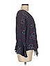 Veronica M. 100% Polyester Blue 3/4 Sleeve Blouse Size M - photo 3
