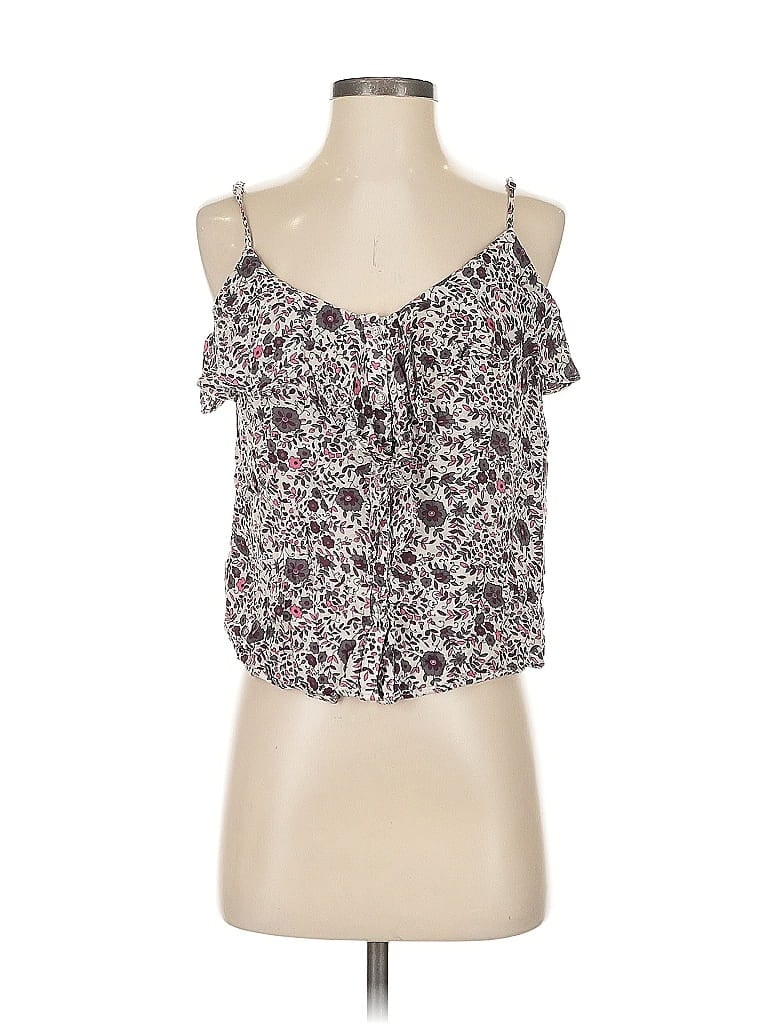 Pre-owned American Eagle Outfitters Tank Top Pink Strapless Neckline Tops