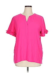 Zenergy By Chico's Short Sleeve Blouse