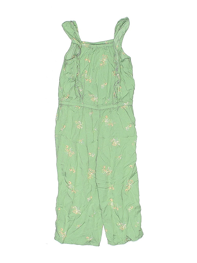 OshKosh B'gosh 100% Lenzing Ecovero Viscose Green Dress Size 4T - photo 1