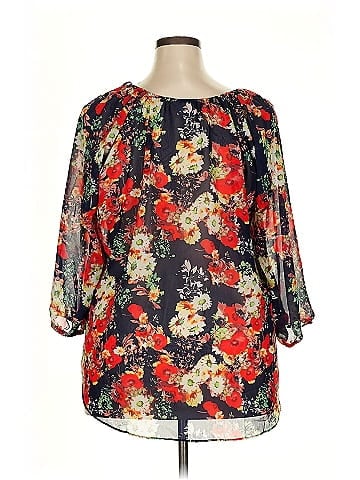 db established 1962 3/4 Sleeve Blouse (view 2)