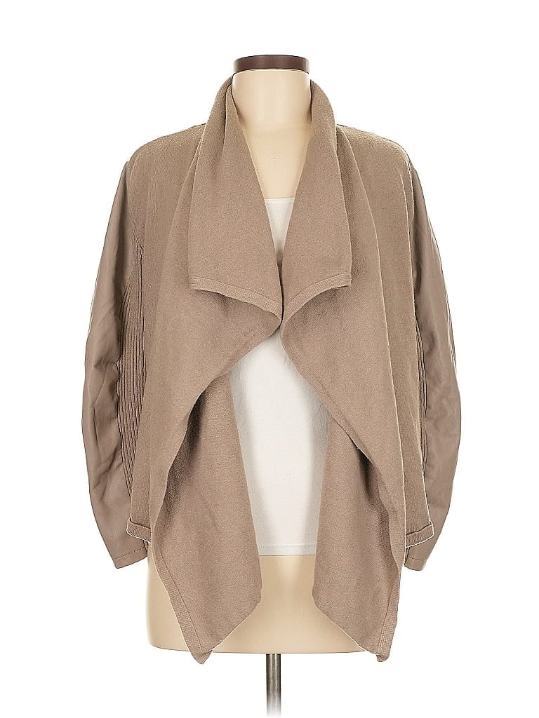 Pre-owned Simply Vera Vera Wang Cardigan Sweater In Brown