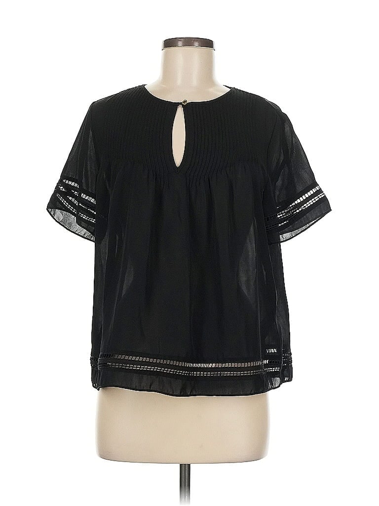 MICHAEL MICHAEL KORS Pre-owned Short Sleeve Blouse In Black