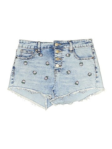 No Boundaries Denim Shorts (view 1)