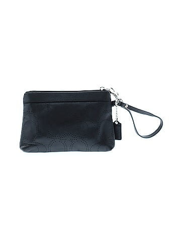 Coach Factory Black Wristlet One size