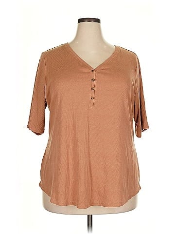 Sonoma Goods for Life Short Sleeve Henley (view 1)