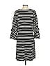 Ann Taylor Factory Stripes Black Casual Dress Size S - photo 2