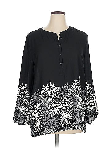 Ann Taylor LOFT Outlet 3/4 Sleeve Blouse (view 1)