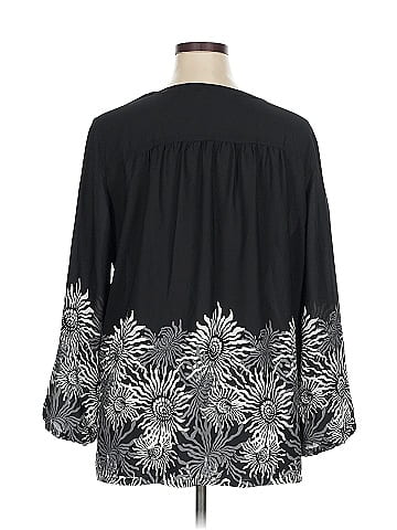 Ann Taylor LOFT Outlet 3/4 Sleeve Blouse (view 2)