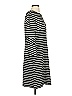 Ann Taylor Factory Stripes Black Casual Dress Size S - photo 3