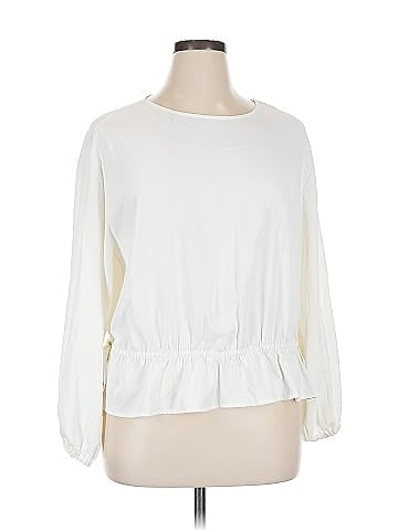 ELOQUII Long Sleeve Blouse (view 1)