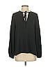 CO Black Long Sleeve Blouse Size XS - photo 1